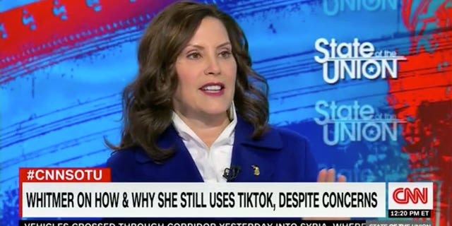 Democratic Michigan Gov. Gretchen Whitmer joins CNN's Jake Tapper on Sunday.