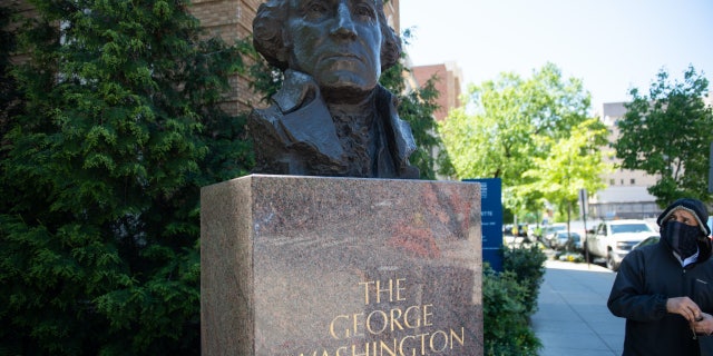 GWU said it "strongly condemns antisemitism and hatred, discrimination, and bias in all forms."