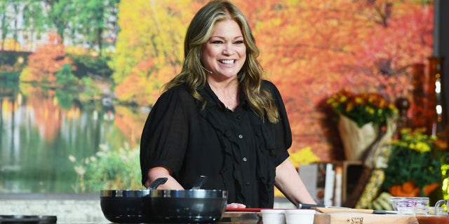 Actress Valerie Bertinelli presents onstage during a Food Network event in 2018.