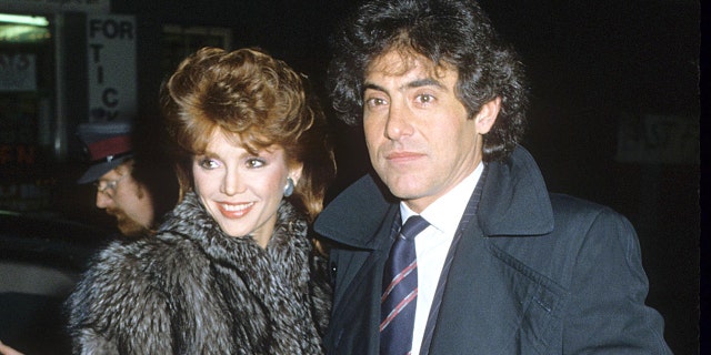 Victoria Principal with her husband Harry Glassman. The two were married over 20 years before divorcing in 2006.