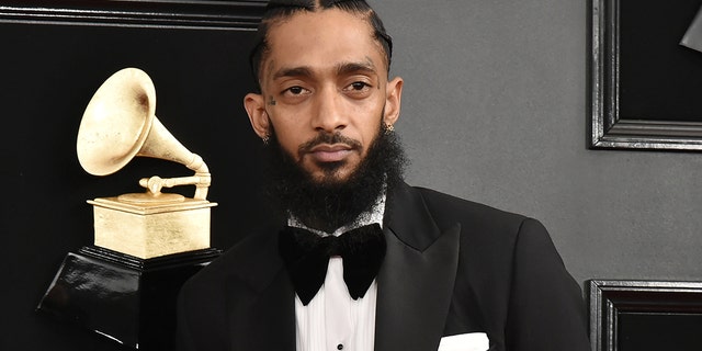 Nipsey Hussle attends the 61st Annual Grammy Awards at Staples Center on February 10, 2019, in Los Angeles, California. 
