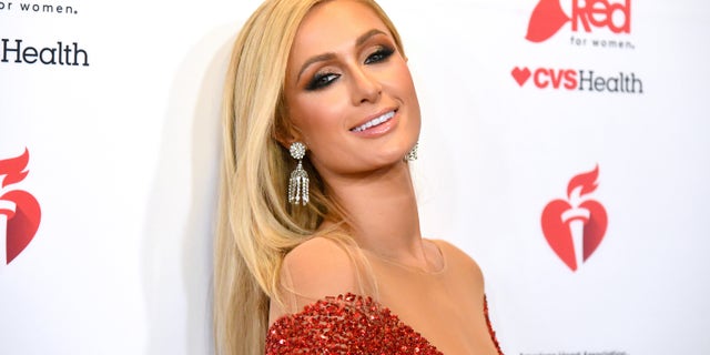 Paris Hilton attends The American Heart Association's Go Red for Women Red Dress Collection 2020 astatine Hammerstein Ballroom connected Feb. 5, 2020, successful New York City.