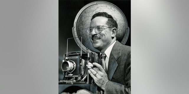 Photographer Joe Rosenthal in 1947. He captured the image of Marines raising the American flag on Iwo Jima on Feb. 23, 1945.