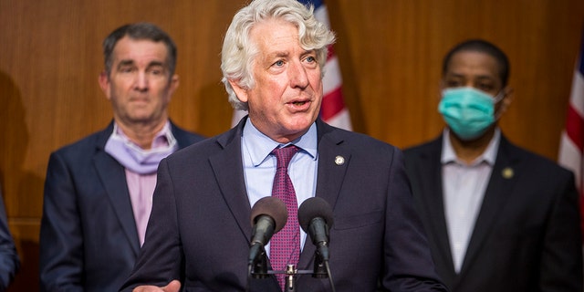 Virginia Attorney General Mark Herring, speaks during a news conference on June 4, 2020t, in Richmond, Virginia. 