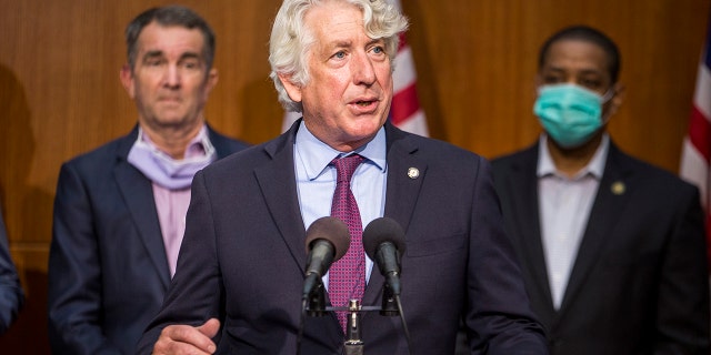 Virginia Attorney General Mark Herring, speaks during a news conference on June 4, 2020t, in Richmond, Virginia. 