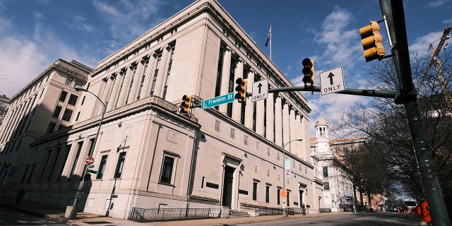 Virginia state Supreme Court building on January 15, 2021, in Richmond, Virginia. 