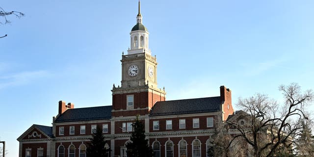 WASHINGTON, DC - FEBRUARY 01:Historically Black college Howard University in Washington, DC on February 01, 2022. 