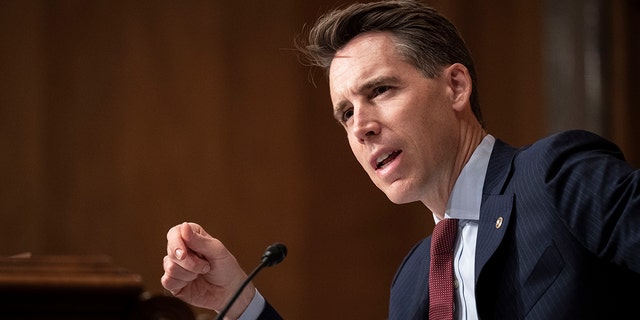 Sen. Josh Hawley, R-Mo., said President Biden's actions have been "very weak toward China" following the president's State of the Union address on Feb. 7, 2023.