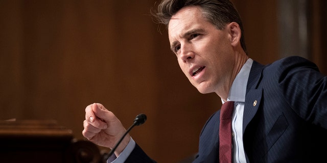 Sen. Josh Hawley, R-Mo., said President Biden's actions have been "very weak toward China" following the president's State of the Union address on Feb. 7, 2023.