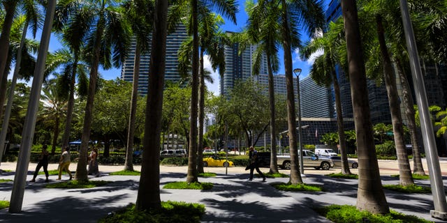 The financial district in downtown Miami, Florida, US, on Friday, Aug. 26, 2022.