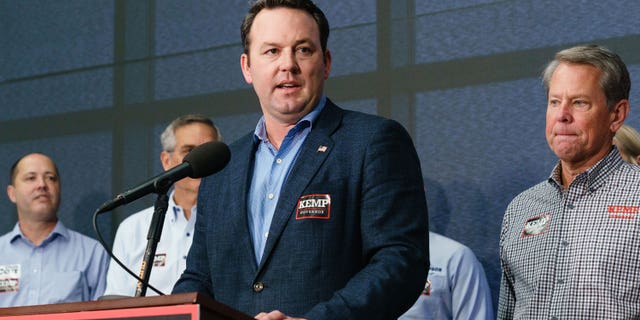 Georgia Lt. Gov. Burt Jones, a former state senator, presides over the state Senate and promised to allow a vote to create a referendum on Buckhead's attempt to break off from Atlanta. The state Senate vote failed 33-23.