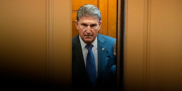 Sen. Joe Manchin at the U.S. Capitol on Dec. 7, 2022.