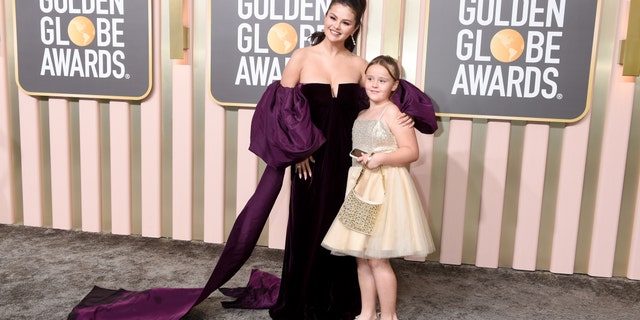 Selena Gomez brought her sister, Gracie Elliot Teefey, to the 80th Annual Golden Globe Awards in January.