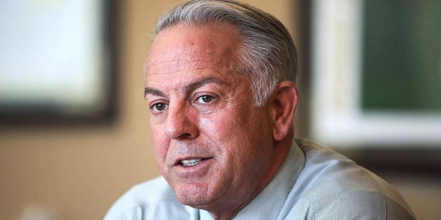 Nevada Gov. Joe Lombardo speaks with the Las vegas Review-Journal.