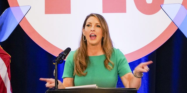 Ronna McDaniel, presidenta del Comité Nacional Republicano.