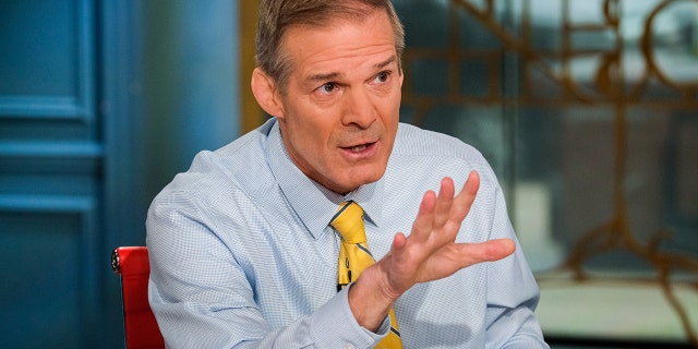 Rep. Jim Jordan (R-OH) appears on Meet the Press in Washington, D.C. Sunday, Jan. 29, 2023.