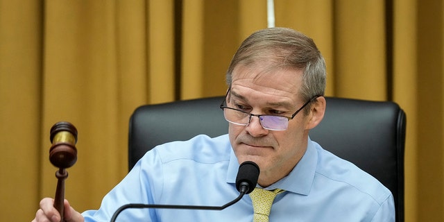 U.S. Rep. Jim Jordan, R-OH, Chairman of the House Judiciary Committee, on Capitol Hill, February 01, 2023, in Washington, DC. 