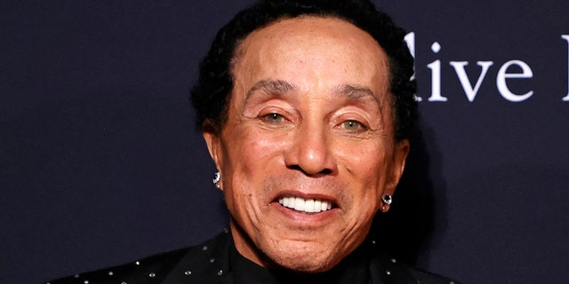 Smokey Robinson was honored at the MusiCares Persons of the Year event on Saturday.