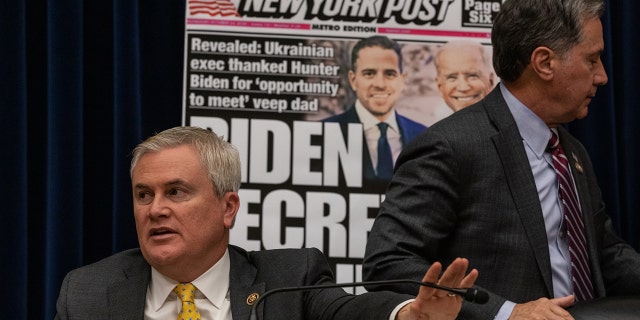 James Comer at Hunter Biden laptop hearing