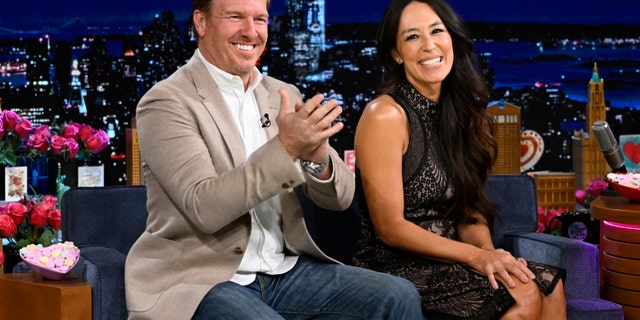 Chip and Joanna Gaines were guests on "The Tonight Show with Jimmy Fallon" on Valentine's Day.
