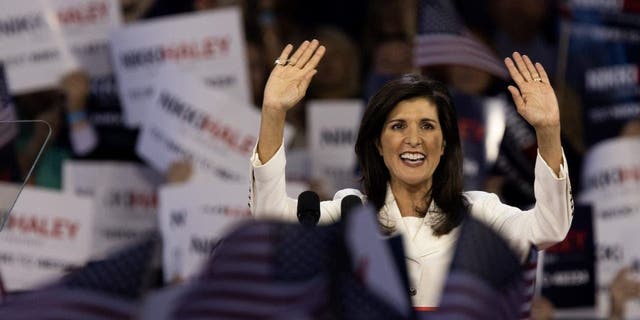 Nikki Haley, former Ambassador to the United Nations, during an event in Charleston, South Carolina, USA on Wednesday, February 15, 2023
