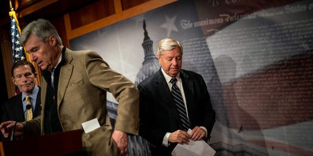 Sen. Lindsey Graham said he was more optimistic about Ukraine winning the war than ever before because of solidarity on the issue at home and abroad.