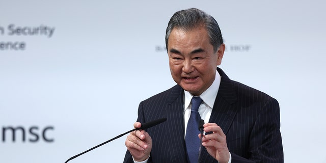 Chinese foreign affairs Minister Wang Yi, speaking during the 2023 Munich Security Conference (MSC) on February 18, 2023, described the United States' response to the Chinese spy craft in its air space as "hysterical." 