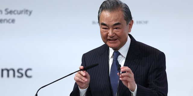 Chinese foreign affairs Minister Wang Yi, speaking during the 2023 Munich Security Conference (MSC) on February 18, 2023, described the United States' response to the Chinese spy craft in its air space as "hysterical." 