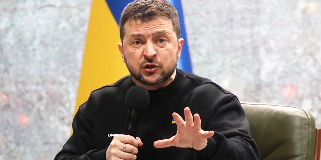 Ukraine President Volodymyr Zelenskyy