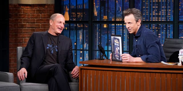 Harrelson later joked about his "SNL" appearance and talked about his marijuana dispensary during an appearance on "Late Night With Seth Meyers."