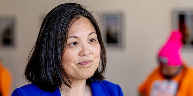 Deputy Labor Secretary Julie Su hopes to beryllium  the adjacent  Labor caput   nether  President Biden, but she is facing aboriginal  attacks from the GOP. (Photo by Roy Rochlin/Getty Images for One Fair Wage)