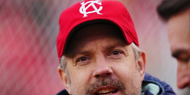 Jason Sudeikis pictured before a game between the Los Angeles Rams and the Kansas City Chiefs in November. 