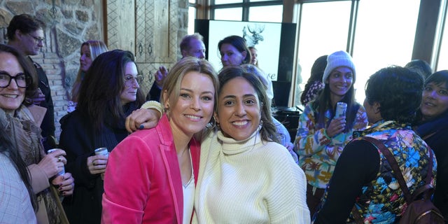 Elizabeth Banks and guest attend Elizabeth Banks &amp; Archer Roose Wines: Honoring the Next Generation of Female Filmmakers during Sundance at the UTA House on Jan 21, in Park City, Utah.