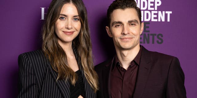 Alison Brie and Dave Franco at a screening of their movie "Somebody That I Used to Know."