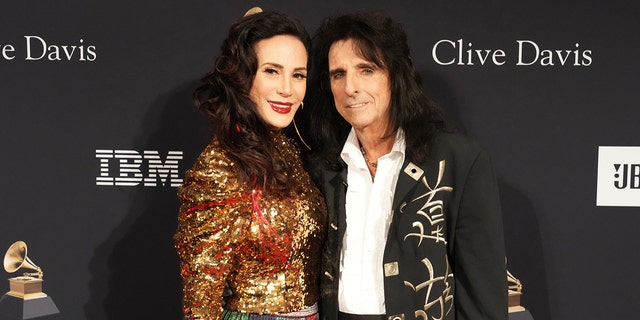 Alice Cooper credited his wife for helping him feel young.