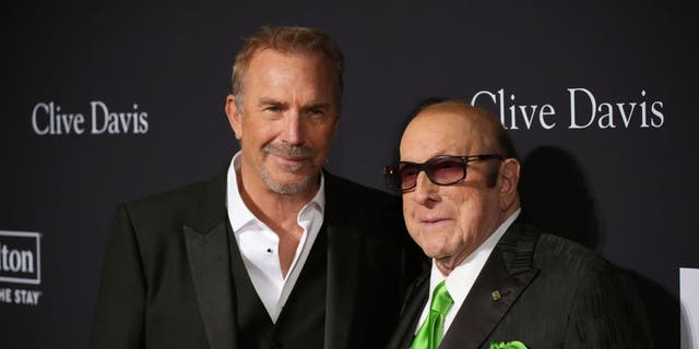 At Clive Davis' Pre-Grammy Gala, Kevin Costner honored the trailblazing record producer's impact on Whitney Houston's life.