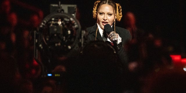 Madonna was astir precocious photographed astatine nan Grammy Awards earlier this month.