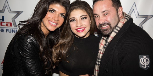 Teresa Giudice, Gia Giudice and Joe Giudice in 2014.