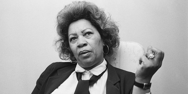 Novelist Toni Morrison discusses her venture into playwriting in Albany, New York, on Dec. 23, 1985.