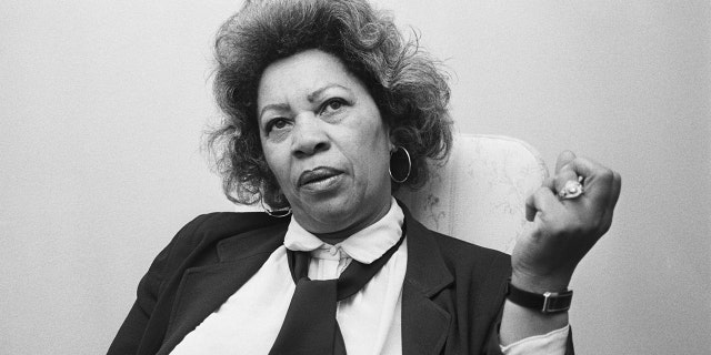 Novelist Toni Morrison discusses her venture into playwriting in Albany, New York, on Dec. 23, 1985.