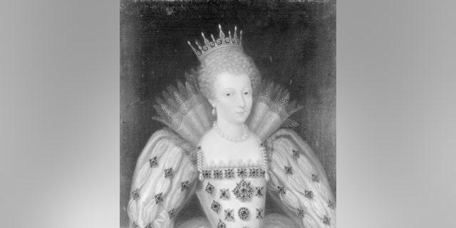 Mary, Queen of Scots (1542-1587). Painting by Serrur.