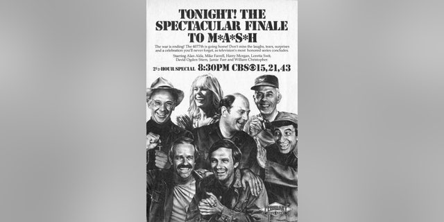 CBS Television advertisement as it appeared in the Feb. 26, 1983 issue of TV Guide magazine — an for the final episode of