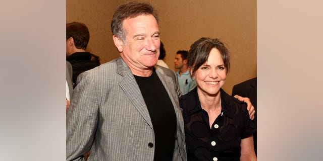 Sally Field said Robin Williams "should be growing old like me."