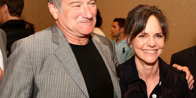 Sally Field said Robin Williams "should be growing old like me."