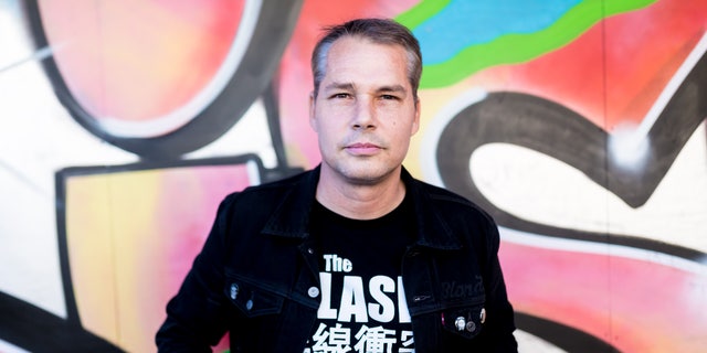 Shepard Fairey attends the Adidas x Shepard Fairey Footwear Release on June 6, 2018 in Los Angeles, California. 