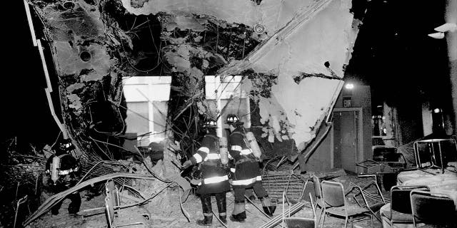 A bomb exploded in the World Trade Center parking garage in 1993.