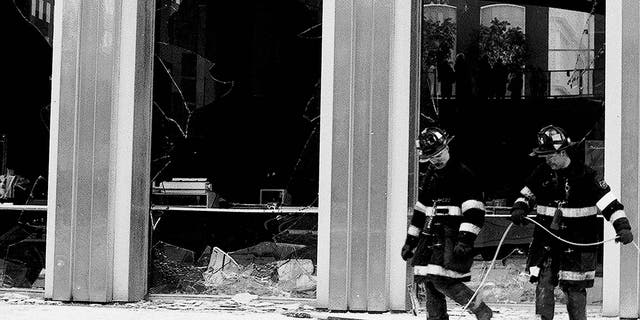 The bombing occurred around noon on Feb. 26, 1993, in the heart of New York City. 