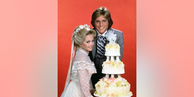 Lucy Ewing (Charlene Tilton) marries her medical student boyfriend, Mitch Cooper (played by Leigh McCloskey).
