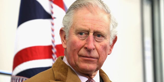 Prince Charles, Prince of Wales, visits the new emergency service station at Barnard Castle Feb. 15, 2018, in Durham, England.
