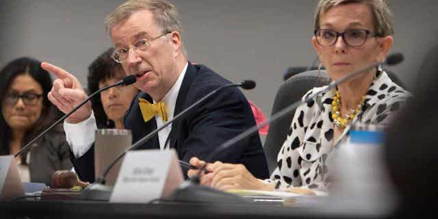 Virginia Democrats voted to reject several appointees of Gov. Youngkin including Dr. Colin Greene, above, the Virginia state health commissioner appointee.